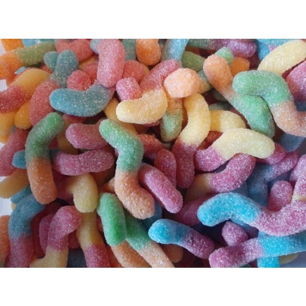 Trolli Zure Gloeiwormen 1 kilo