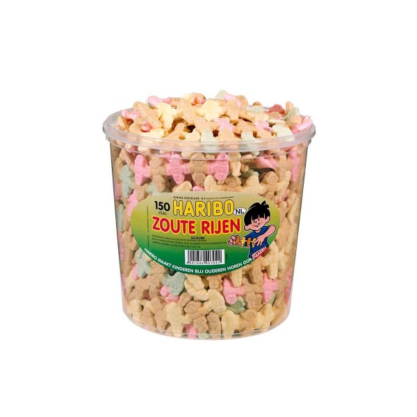 Haribo silo Zoute Rijen 840 gr.