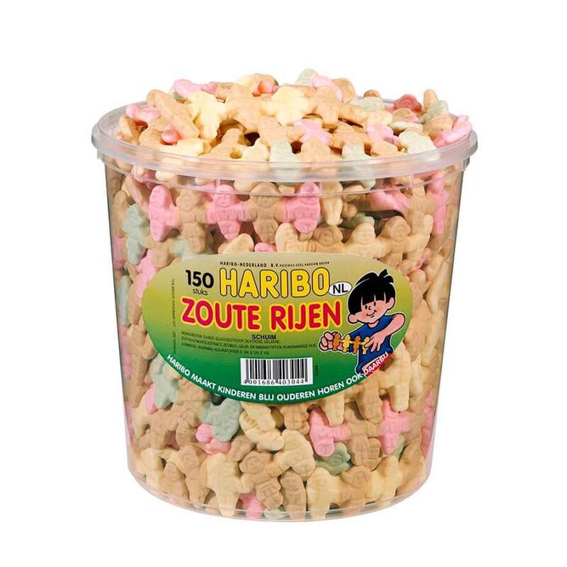 Haribo silo Zoute Rijen 840 gr.