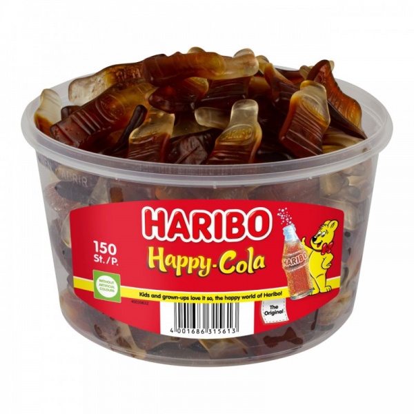 Haribo silo Happy Cola 1200 gr.