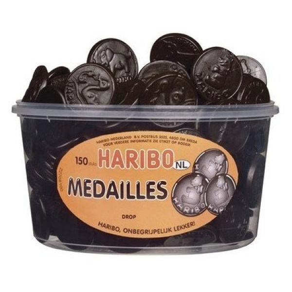Haribo silo Drop Medailles 1350 gram