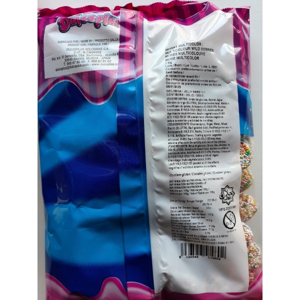 Dulce Plus Multicolour Wild Berries 1 kilo