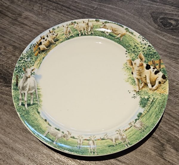 Bord 21 cm Geit/Varken
