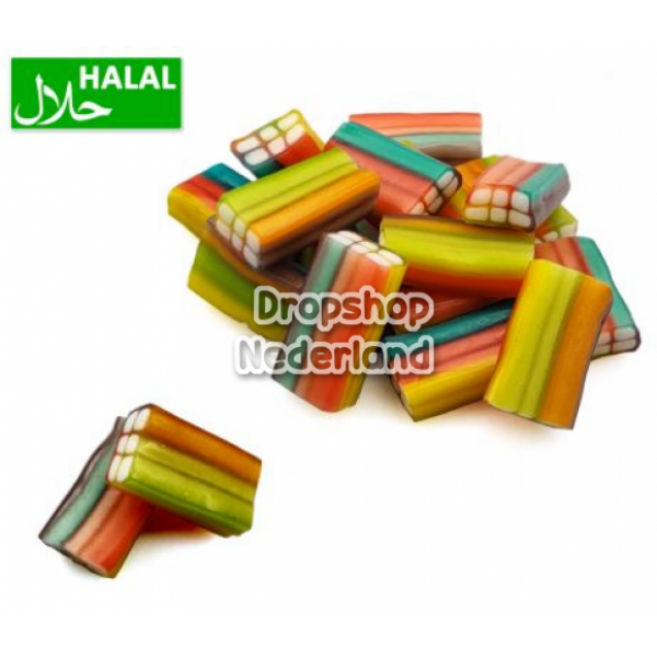 Dulce Plus Rainbow Bricks 200 gram