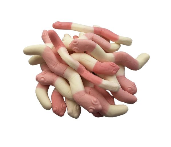 Vegan Foamy Worms 1 kilo