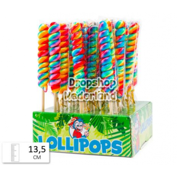 Felko Lolly Twist Rainbow Mini 40 gram