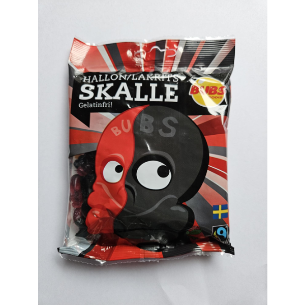 Bubs Rasberry Lakritz Micro Snoepjes 90 gram
