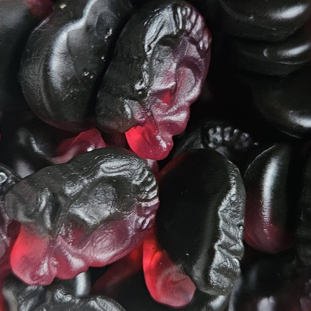 Bubs Rasberry Lakritz Micro Snoepjes 90 gram