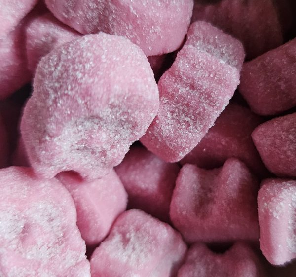 Bubs Skulls Foam Cool Raspberries 90g