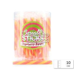 Swigle Sticks Banana Strawberry 10 gram 50 stuks