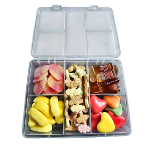 Vakantie Snoepdoosje 5 Soorten 300 gram