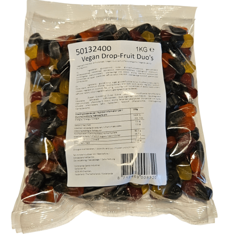Vegan Duo's Drop Fruit 1 kilo