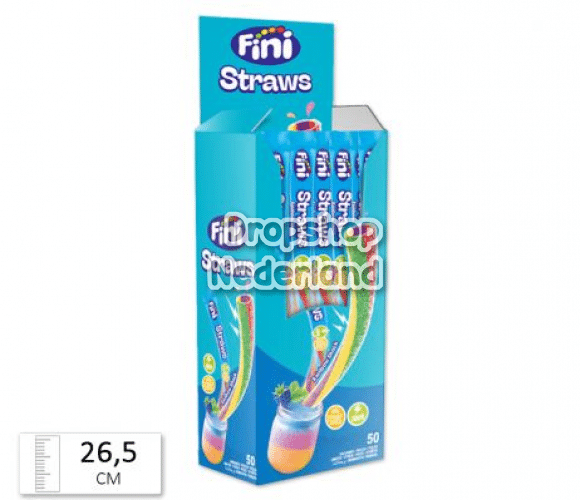 Fini Straws Rainbow 25 gram