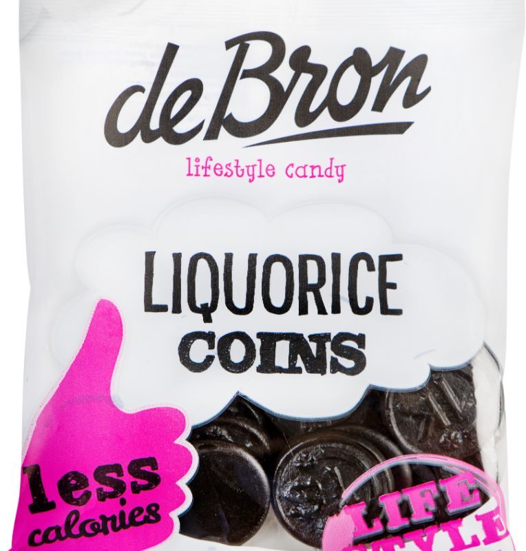 DE BRON Liquorice Coins