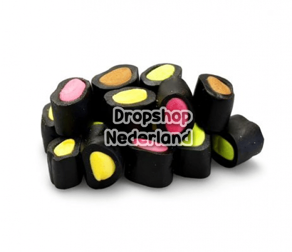 Gevulde Droprondjes Makulaku 200 gram